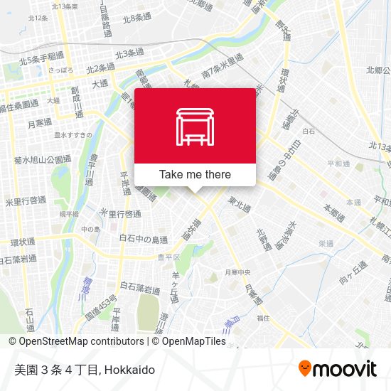 美園３条４丁目 map