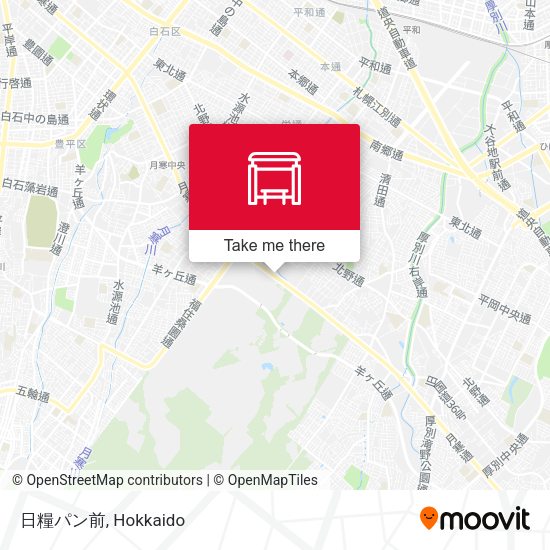 日糧パン前 map