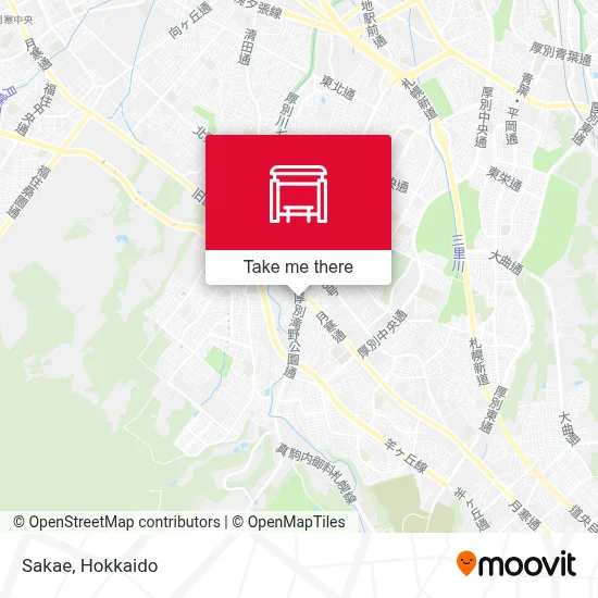 Sakae map