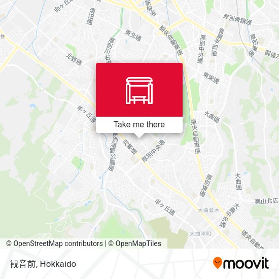 観音前 map