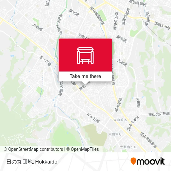 日の丸団地 map