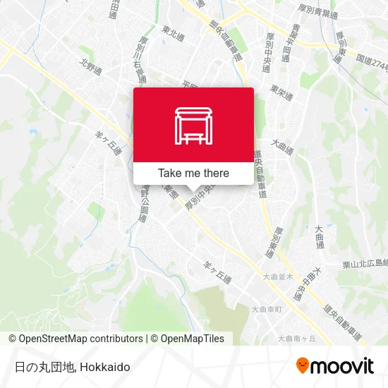 日の丸団地 map