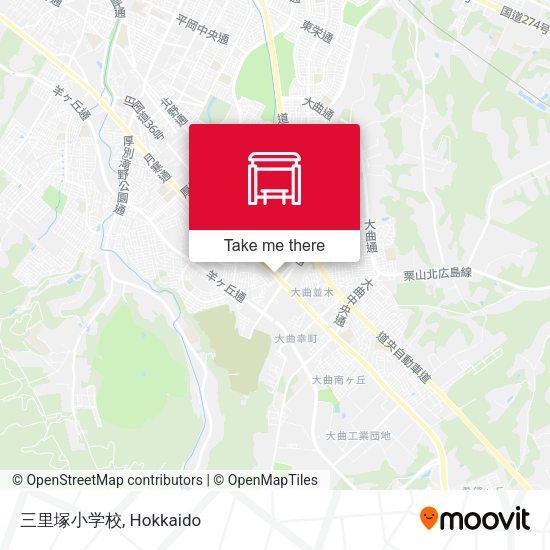三里塚小学校 map