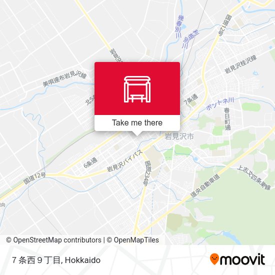 ７条西９丁目 map