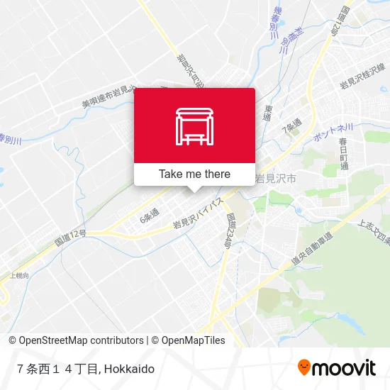 ７条西１４丁目 map
