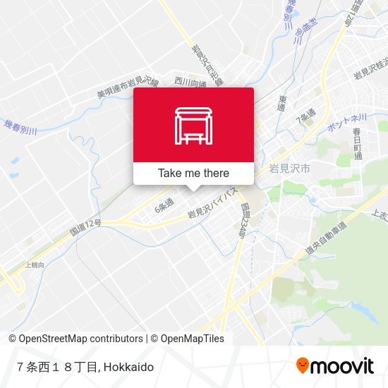 ７条西１８丁目 map