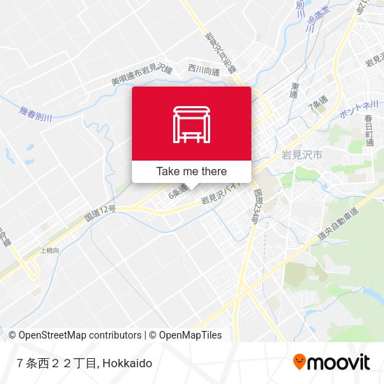 ７条西２２丁目 map