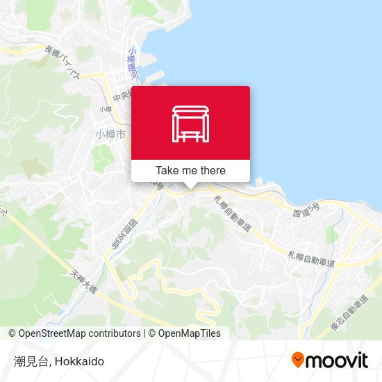 潮見台 map