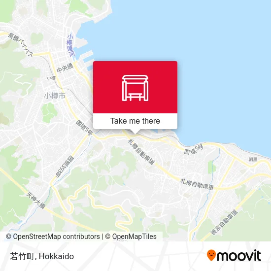 若竹町 map