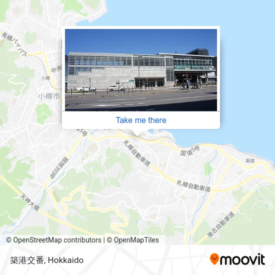 築港交番 map