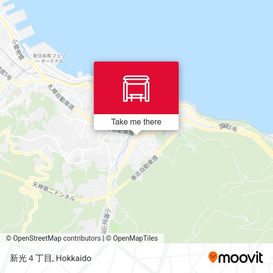 新光４丁目 map