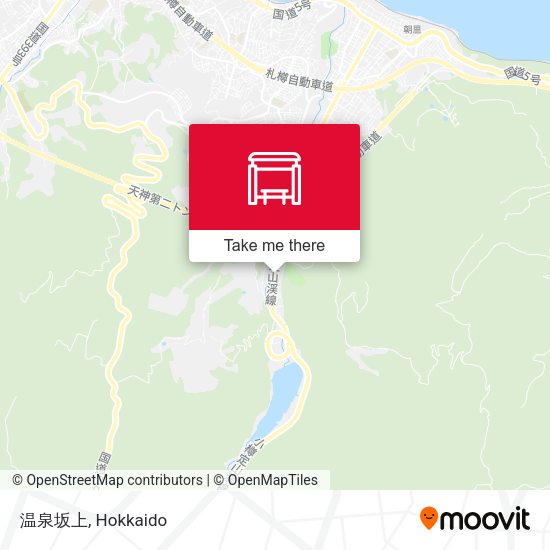 温泉坂上 map