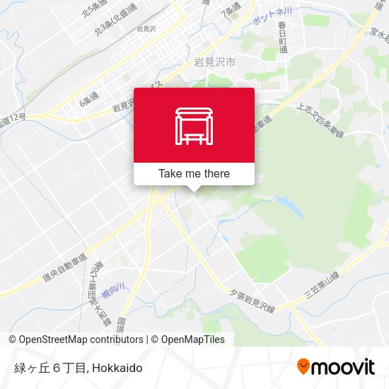 緑ヶ丘６丁目 map