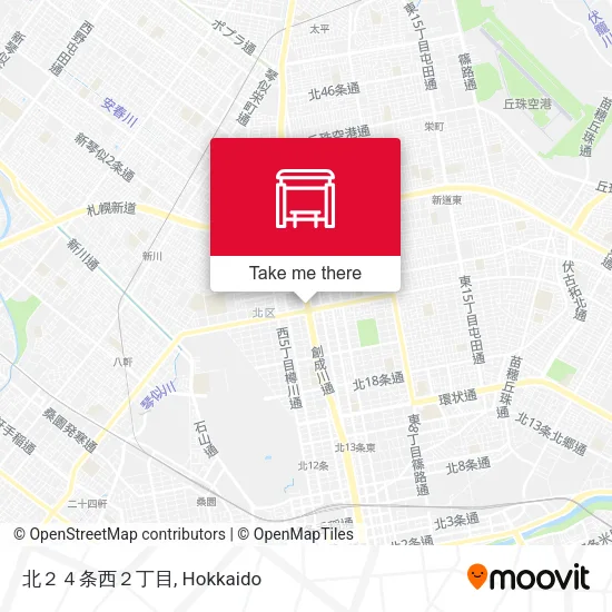 北２４条西２丁目 map