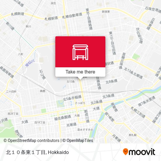 北１０条東１丁目 map