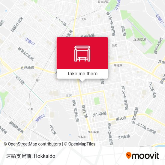 運輸支局前 map
