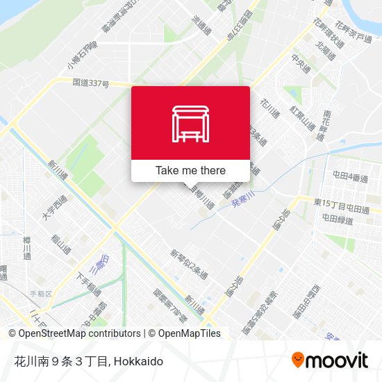花川南９条３丁目 map