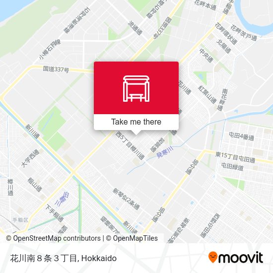 花川南８条３丁目 map