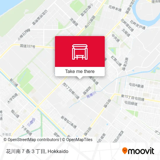 花川南７条３丁目 map