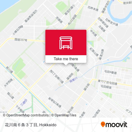 花川南６条３丁目 map