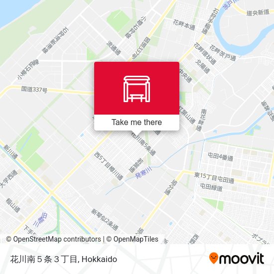 花川南５条３丁目 map