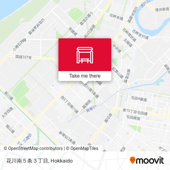 花川南５条３丁目 map
