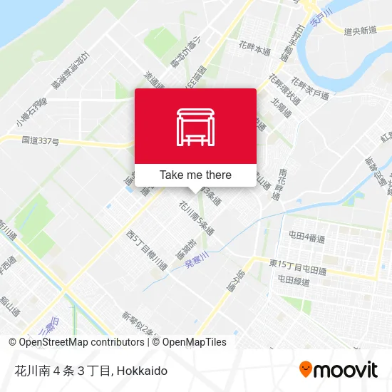 花川南４条３丁目 map