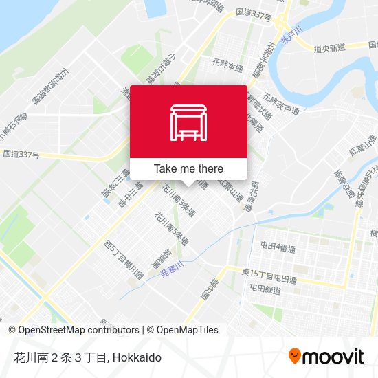 花川南２条３丁目 map