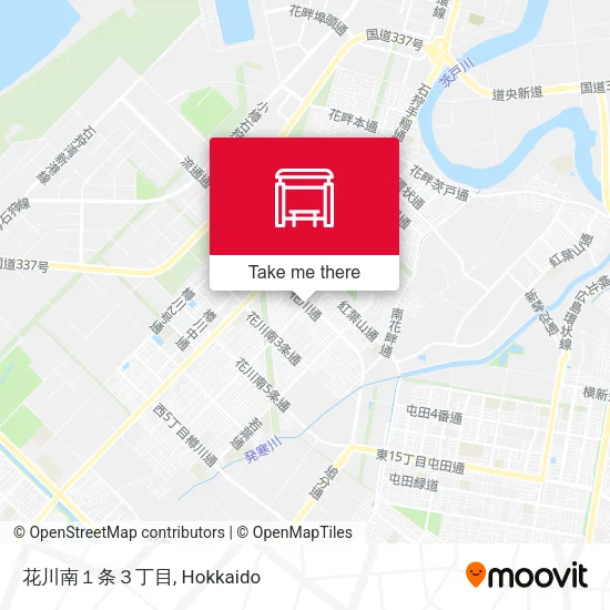 花川南１条３丁目 map