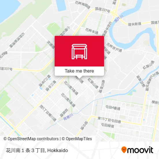 花川南１条３丁目 map