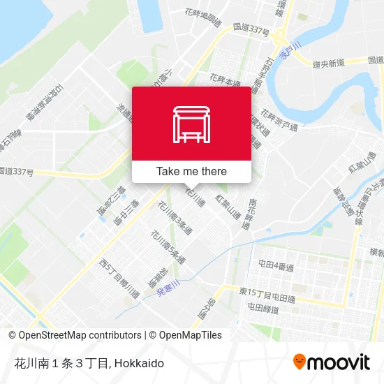 花川南１条３丁目 map