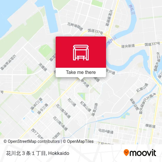 花川北３条１丁目 map
