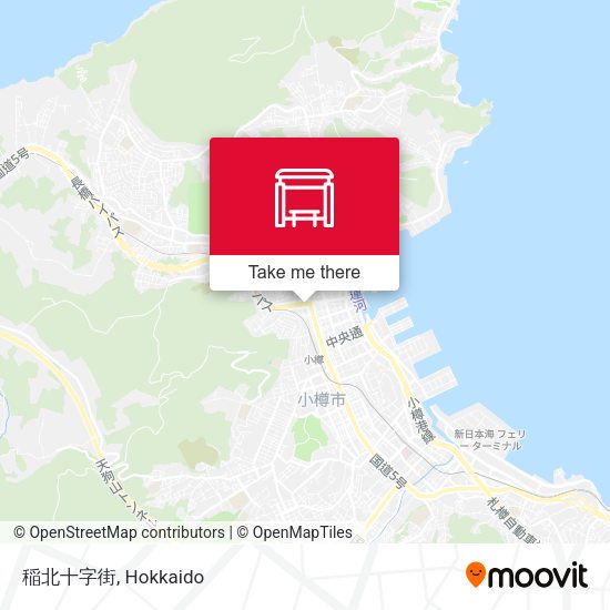 稲北十字街 map