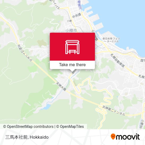 三馬本社前 map