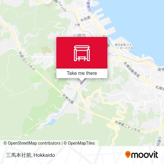 三馬本社前 map