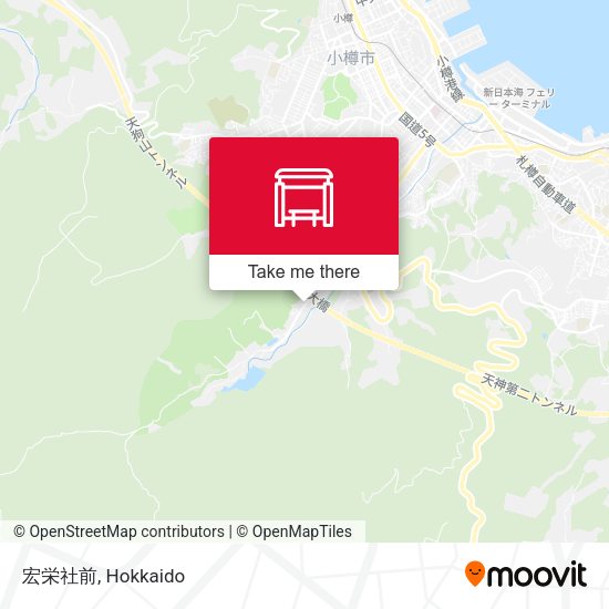 宏栄社前 map