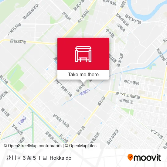 花川南６条５丁目 map