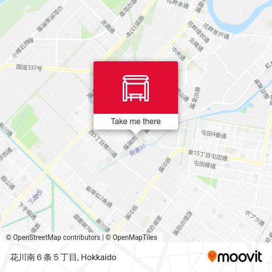 花川南６条５丁目 map