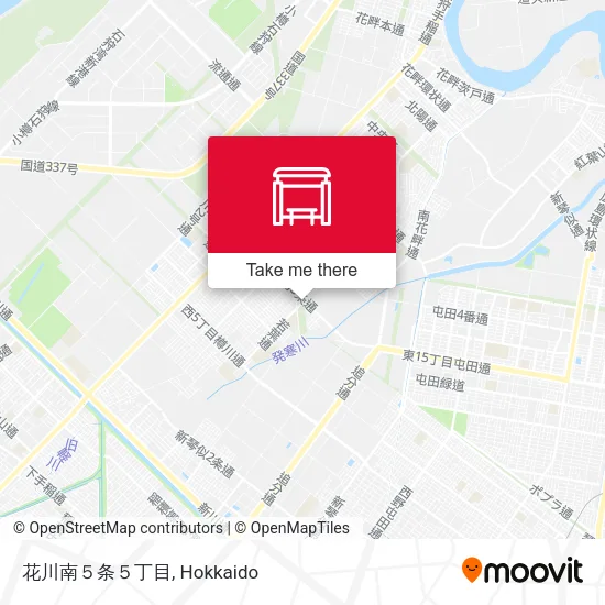 花川南５条５丁目 map