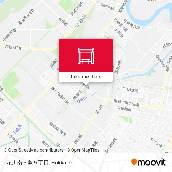 花川南５条５丁目 map