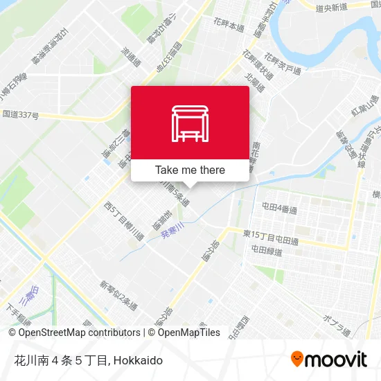 花川南４条５丁目 map