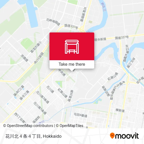 花川北４条４丁目 map