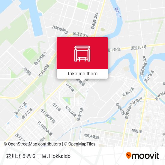 花川北５条２丁目 map