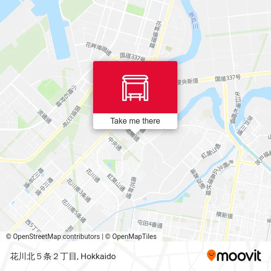 花川北５条２丁目 map