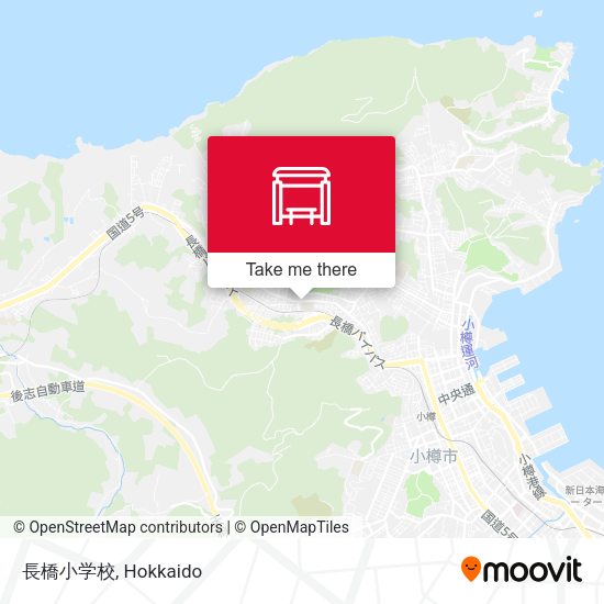 長橋小学校 map