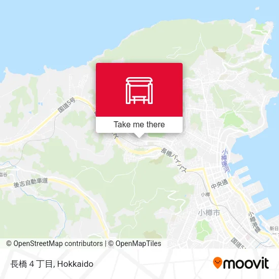 長橋４丁目 map