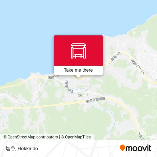 塩谷 map