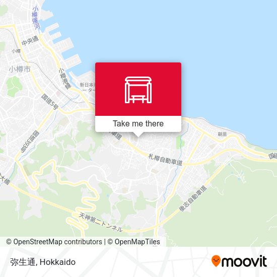 弥生通 map