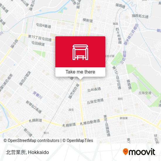 北営業所 map