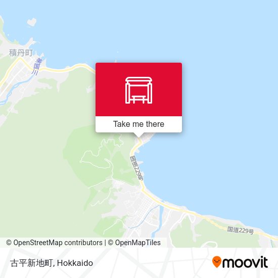 古平新地町 map